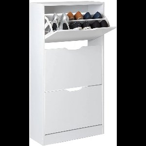 Houten schoenenkast Five® - Wit