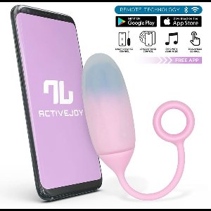 Intoyou - Vibrerend Eitje met App Control - Blauw/Paars