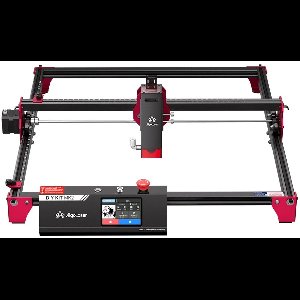 Laser Graveermachine 10W - Graveermachine - Met 3.5 Inch Touchscreen - Graveermachine Met Rotery Roller - APP - Laser cutter - Zwart - Hout Acryl Laser Snijmachine - Ultra Dunne Laser