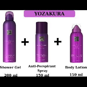 Rituals - Yozakura - Combi Set - Shower Gel 200 ml + Body Lotion Mousse 150 ml + Anti-Perspirant Spray 150 ml - Doucheschuim - Douchegel