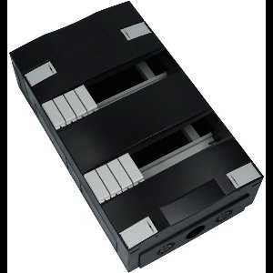 Advanced Groepenkast - Behuizing - 24 modules - 2 Rijen