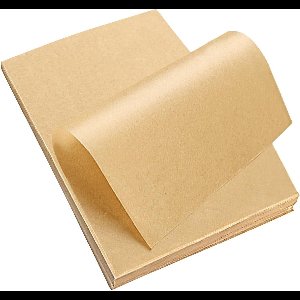 Zeynomax - Bakpapier 100 vellen met antiaanbaklaag voor het bakken en koken van voedsel - ongebleekt bakpapier voor het maken van boter en kaasgerechten.