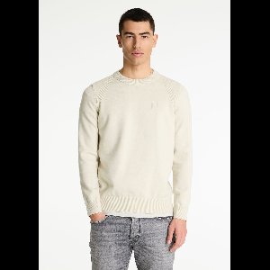CHASIN' Heren Trui - Finn Wool - Off-White