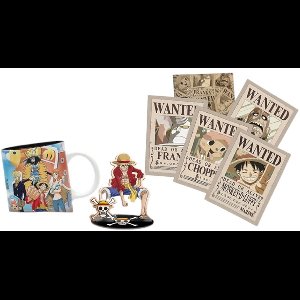 One Piece cadeauset - ABYstyle - Mok - Kaarten - Acryl art figure
