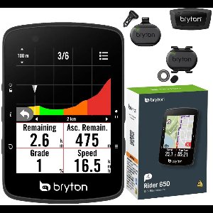 Bryton Rider 650 T GPS Fietscomputer Bundel