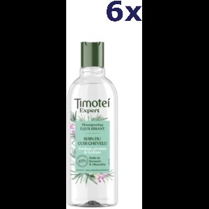 6x Timotei shampoo expert soin du cuir chevelu 300ml