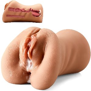 Jespro Realistische Latina Pocket Pussy - Kunstvagina - Sex Toys voor Mannen - Masturbator - Blowjob Simulator - Nep Vagina - Voor Heren - Stroker - Seksspeeltjes - Erotiek - Zelf aftrekken