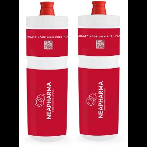 Neapharma drinkbus - ELITE bidon - lichtgewicht - 900ml - 2 stuks
