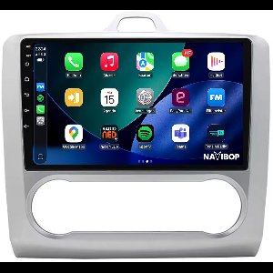 Geschikt voor Ford Focus (2004 t/m 2011) | 4+64GB 8-CORE | 9 inch Android 15.0 CarPlay autoradio | Draadloos CarPlay & Android Auto | Externe microfoon & Achteruitrijcamera (AHD) | Bluetooth & WiFi | NAVIBOP NB-4418 | Bouwjaar 2004 t/m 2011