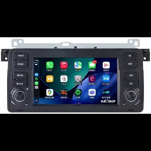 Geschikt voor BMW E46 3-Serie (1997 t/m 2006) | 4+64GB 8-CORE | 7 inch Android 15.0 CarPlay autoradio | Draadloos CarPlay & Android Auto | Mic, Camera (AHD) & DAB+ | Bluetooth & WiFi | NAVIBOP NB-4152 | Bouwjaar 1997 t/m 2006