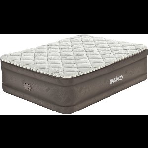 Bestway – Luchtbed – 2-Persoons – 152×203×51 cm – Bruin – Met Ingebouwde Elektrische Pomp – Incl. Opbergzak - Luchtbed - Luchtbed 2 Persoons - Luchtbed Met Pomp - Luchtbed Binnen - Luchtbed Comfort
