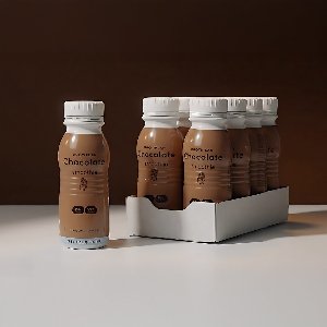 Protiplan - Tray Proteïne Smoothie Chocolade - 8 x 250 ml - Voordeelpak - Ready to go proteïnedrank