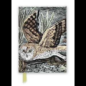 Flame Tree Notebooks- Angela Harding: Marsh Owl (Foiled Journal)