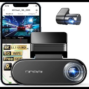 DDPAI N5 Dual - Dashcam voor Auto - Ultra 4K Resolutie - Wifi en GPS - Nachtzicht - Parkeerstand
