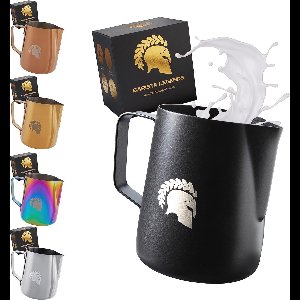 Roestvrijstalen Melkkannetje 350ml voor Latte Art - Perfect voor Thuis Barista