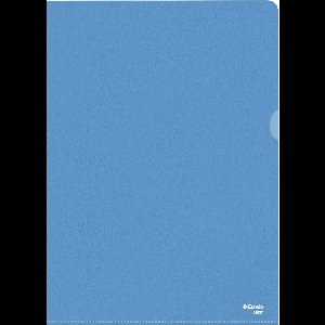 Esselte Standaard Zichtmap A4 - 0,11mm PP Folie - 100 Stuks - Blauw