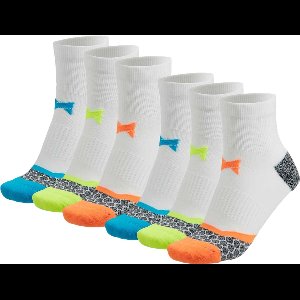 Xtreme - Lage hardloopsokken - Wit - 6-PACK - 39/42-