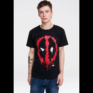 Logoshirt T-Shirt Marvel Deadpool Face