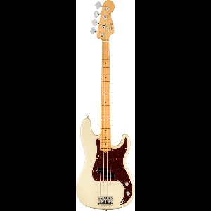 Fender American Professional II Precision Bass MN (Olympic White) - Elektrische basgitaar