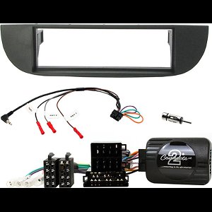 1-DIN kit Fiat 500 2007-2015