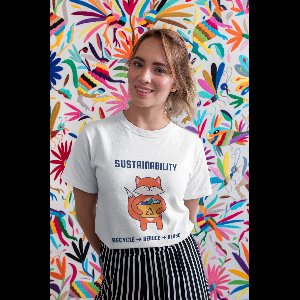 Shirt - Sustainability - Wurban Wear | Grappig shirt | Vegan | Unisex tshirt | Dieren | Dierenvriend | Vegan kookboek | Wit