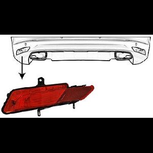 Volvo XC60, 2013 - 2017 - mistachterlicht, links