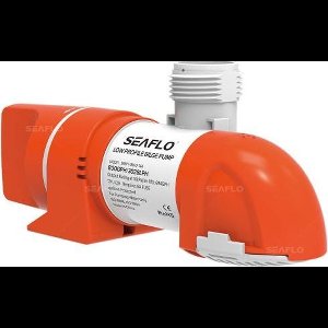 Low profile automatische bilgepomp / waterpomp, 12V, 50 L/min (3000 L/uur)