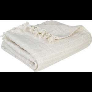 Atmosphera Ivoor Katoenen Beddensprei 230x 250 CM