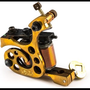 Brass Helix - Tattoo Machine