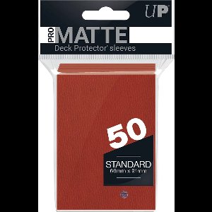 Speelgoed | Kaartspel - Sleeves Pro-Matte Red D12