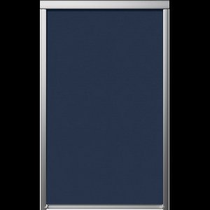 Eenvoudig bevestigbaar verduisterend rolgordijn, gemaakt voor VELUX P08, Donkerblauw - Snelle installatie, boren niet nodig