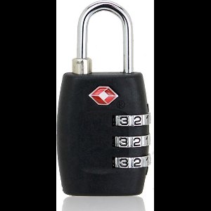 Vardaan TSA Reisslot - Kofferslot - Cijferslot - Gecertificeerd slot - Slot met cijfercode - 3-cijferige combinatie - Zwart - 4 stuks - Nooit Meer Stress op Reis: Kies voor het Vardaan TSA Bagageslot