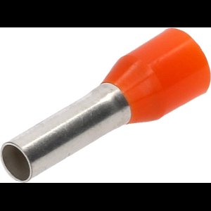 200 stuks Cembre adereindhulzen geïsoleerd 4mm² 12mm lang oranje PKE412 I industriële kwaliteit van de Duitse dealer