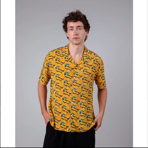 BRAVA & KODAK FILM ALOHA YELLOW shirt (Xtra Large)