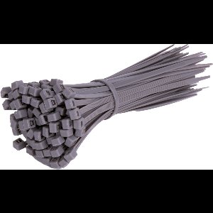 TD47 Kabelbinders 3.6 x 200 mm Grijs - Tie wraps - Tyraps