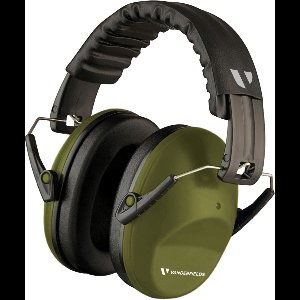 Gehoorbescherming voor Volwassenen - Oorbescherming Concentratie - Gehoorbeschermers Schietsport - 26dB - 12+ jaar Groen - V-Slick