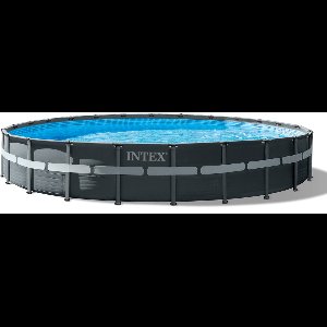 Intex Ultra XTR Frame Opzetzwembad Set - Ø 732 x 132 cm met zand filter pomp