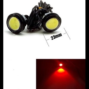 23MM LED - Eagle Eye - Rood - Waterproof