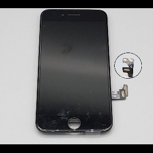 Voor IPhone 7 lcd scherm zwart- AA+ - inclusief toolkit en 3M tape