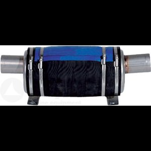 RVS WATERLOCK-UITLAATDEMPER 100 MM 17 LTR 0 - 45 GRADEN