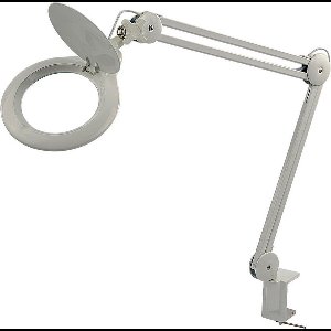 127 mm LED Verstelbare Loupe/Loep lamp Met Dimmer en Tafelklem – 3800LUX