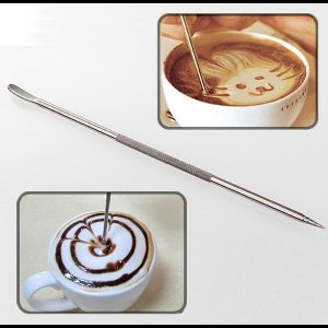 Hiden - Barista spatel - Koffie & Cappuccino - Latte Art - Hobby - Decoratie - Keuken - Accessoires