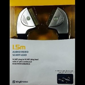 Hi-End SCART kabel 21-pen - 24k verguld-1.50 meter