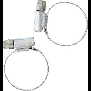 Scanpart slangklemmen 20 tot 32 mm - Geschikt voor wasmachine afvoerslang - 2 stuks