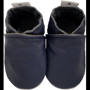 BabySteps babyslofjes Effen Blauw maat 18/19