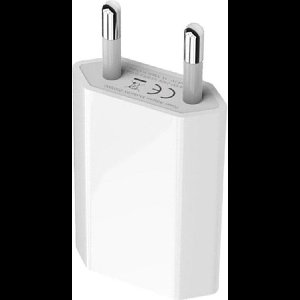 USB lader reislader - 5V 1A EU stekker Universeel - Wit