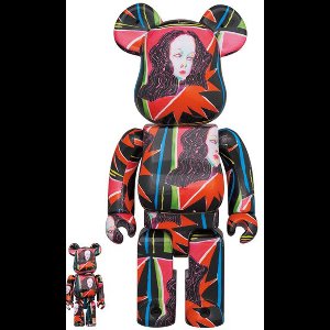 400% & 100% Bearbrick Set - Goddess (Saiko Otake)