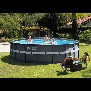 INTEX™ Ultra XTR Frame Pool - Ø 549 cm (set incl. zandfilterpomp, ladder, onderzeil en afdekzeil)