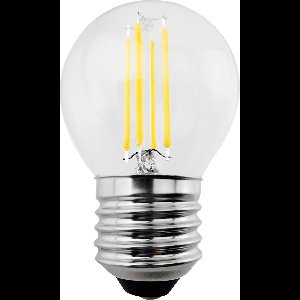 LED filament lamp E27, 6W 230V Maclean Energy MCE284 WW warm wit 3000K 600lm retro decoratieve Edison