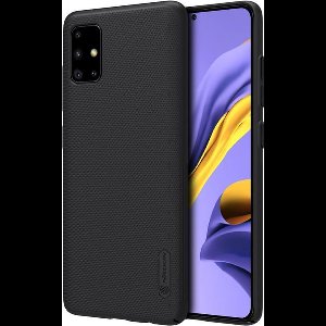 Nillkin Frosted Shield Back Case - Geschikt voor Samsung Galaxy A51 - Zwart